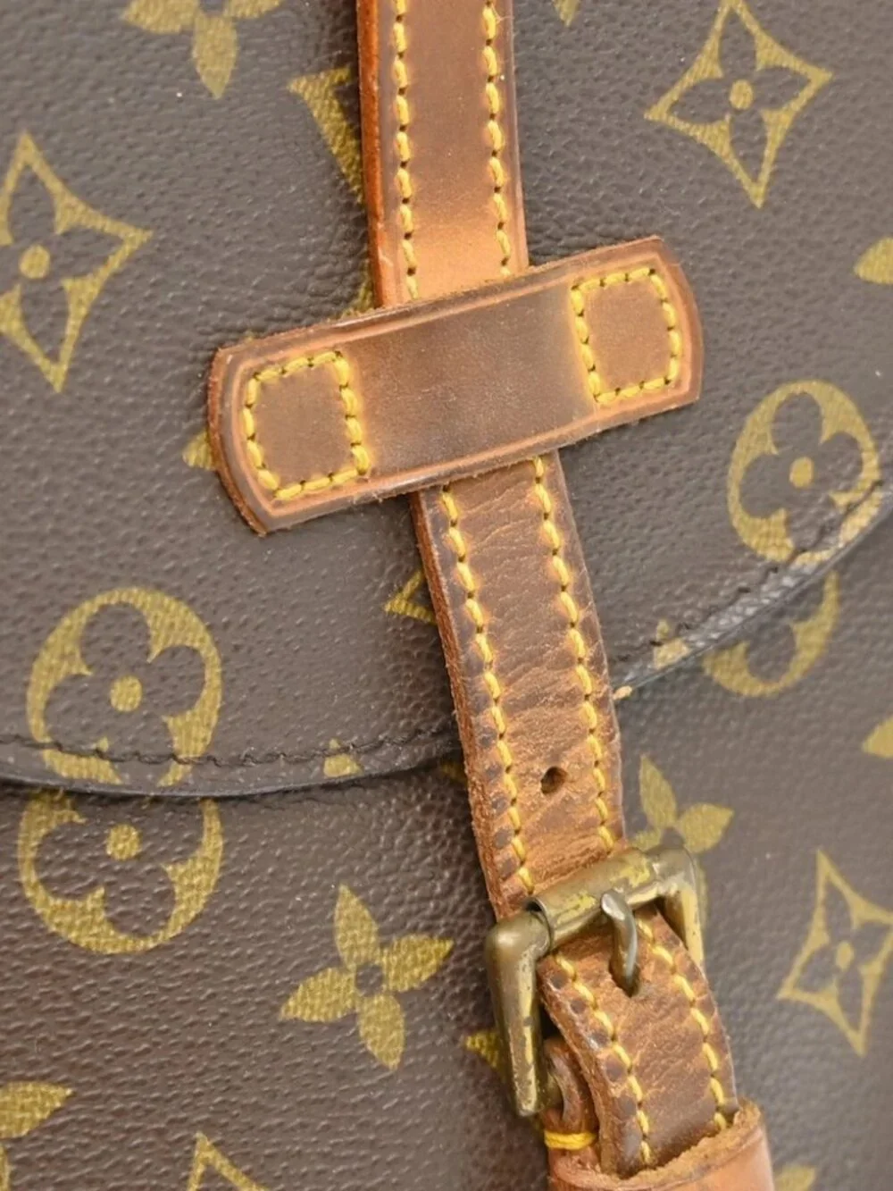 LOUIS VUITTON CHANTILLY MM SHOULDER BAG MONOGRAM